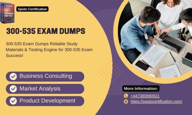 Ace Your Spoto Certification with Top-Notch 300-535 Exam Dumps