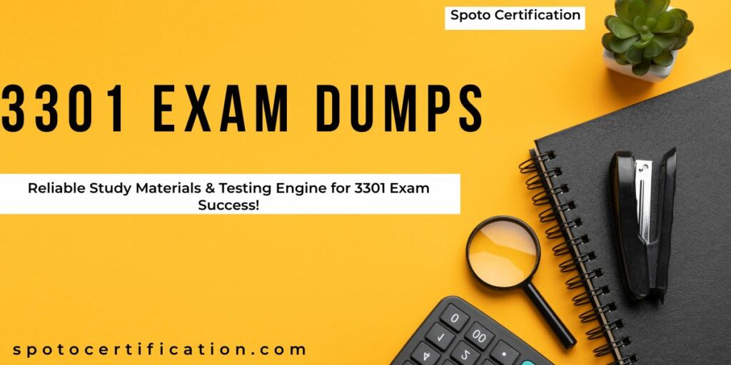 3301 Exam Dumps