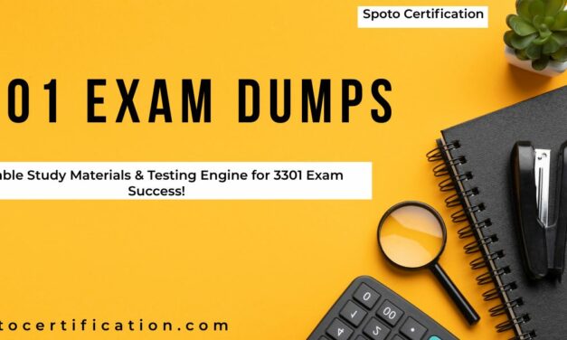 3301 Exam Dumps: How to Ace the Exam Using Free Demos