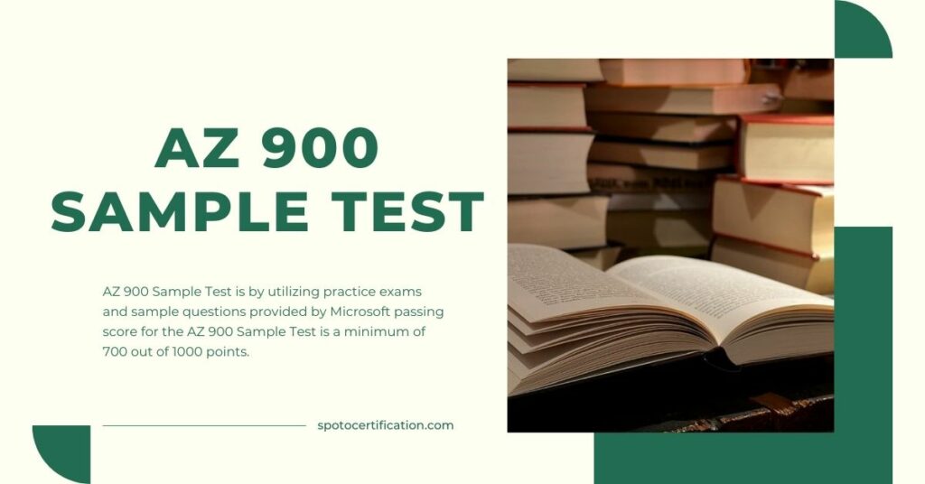 AZ 900 Sample Test