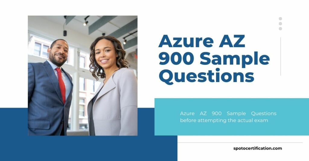 Azure AZ 900 Sample Questions