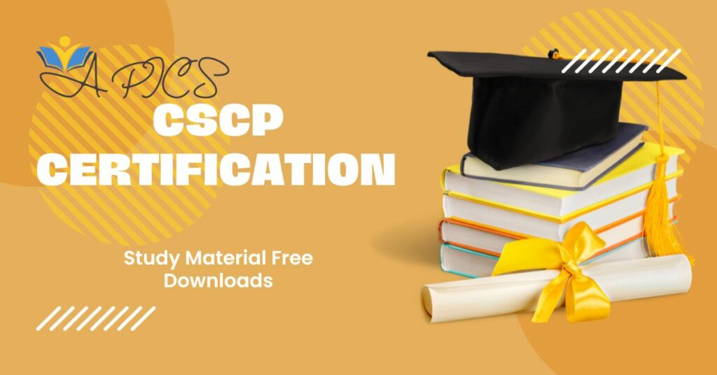 CSCP Certification Study Material Free Downloads