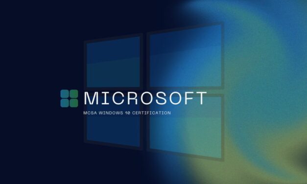 The Benefits of Pursuing MCSA Windows 10 Certification