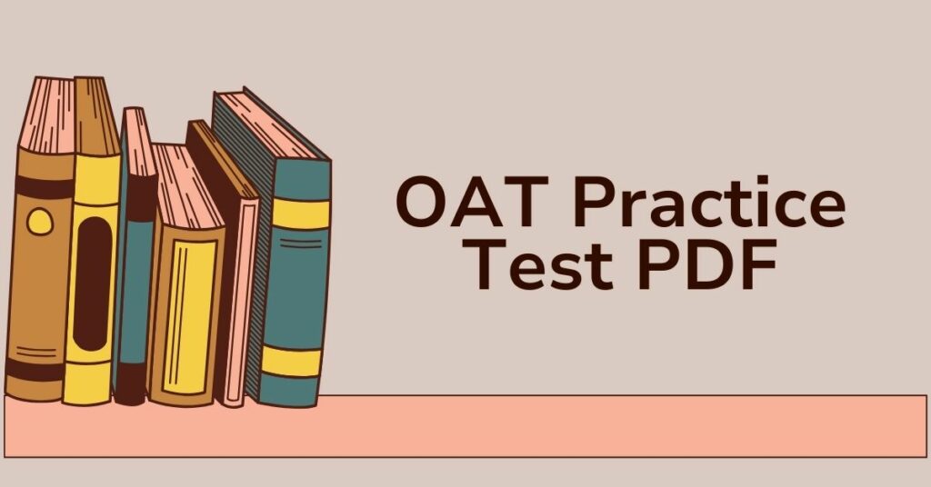 OAT Practice Test PDF