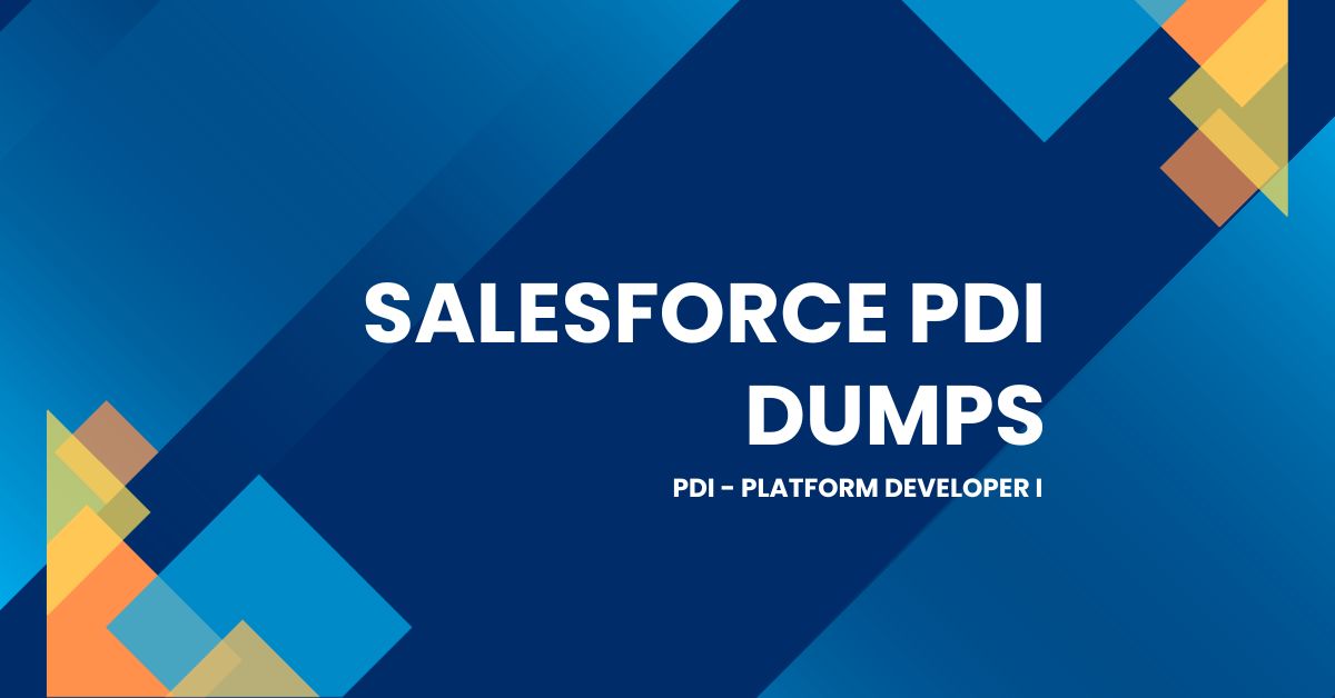 Salesforce PDI Dumps: The Insider's Guide SPOTO Certification Ace Your Exam