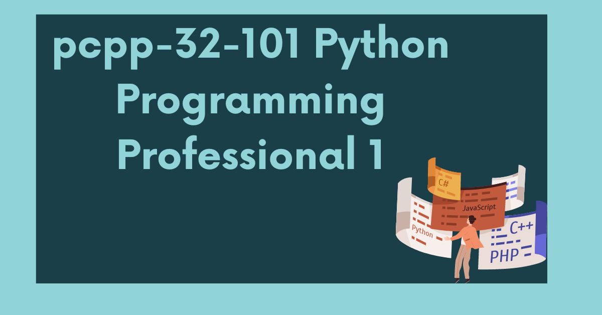 pcpp-32-101 Python Programming Professional 1